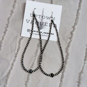 Navajo bead earrings